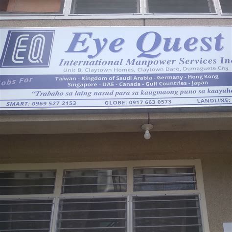 EyeQuest International Manpower Services Inc..